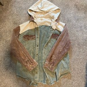 Buckle Gilded Intent Shacket